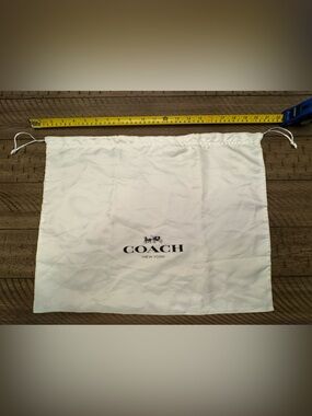 COACH, Set of 2 Dust Bags, 19”x15”